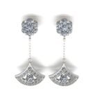 Drop Dangler Diamond Earrings