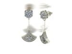 Drop Dangler Diamond Earrings - Image 7