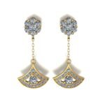 Drop Dangler Diamond Earrings - Image 6