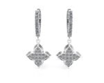 Clover Dangle Earrings - Image 2