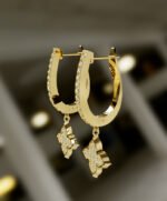 Clover Dangle Earrings - Image 4