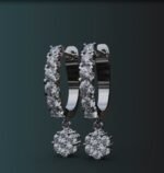 Huggie Hoop Presure Set Earring