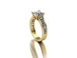 Princess Cut Engagement Ring - Image 6
