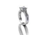 Princess Cut Engagement Ring - Image 5