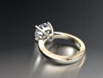 Classic Diamond Solitaire Ring - Image 6