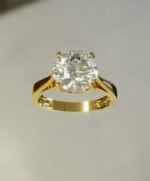 Classic Diamond Solitaire Ring - Image 3