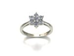 Floral Diamond Ring - Image 4