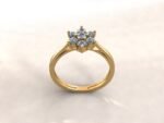 Floral Diamond Ring - Image 10