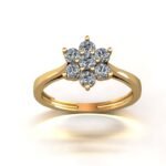 Floral Diamond Ring