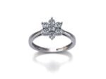 Floral Diamond Ring - Image 5