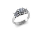 Trilogy Solitarie Diamond Ring - Image 3