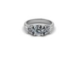 Trilogy Solitarie Diamond Ring - Image 5