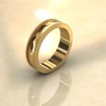 Milgrain Wedding Ring
